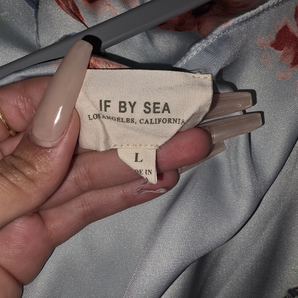 If By Sea Floral Wrap Dress - Picture 3 of 3